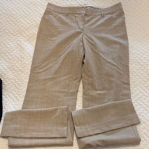 Express Beige-Tone Wide Leg Trousers